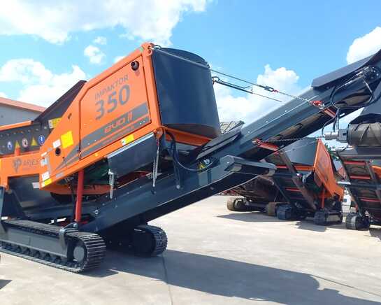 Дробильно-измельчительный комплекс Impaktor 350 EVO 2 на гусеничном шасси