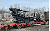 Гусеничный KOMPLET KROKODILE на транспортном трале