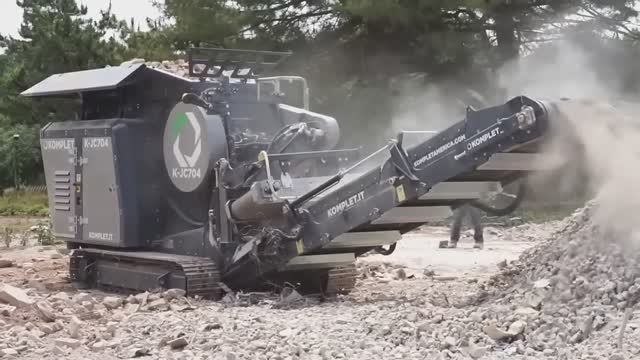 Обложка видео: Щековая дробилка KOMPLET K-JC 704